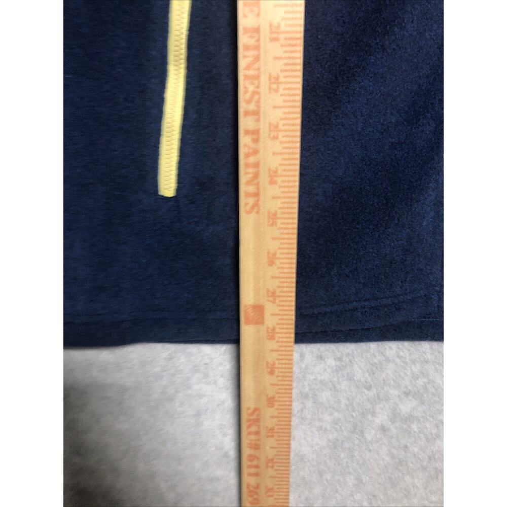 SOUTHERN TIDE Navy Blue CAMBRIDGE Full Zip Fleece VEST Jacket Mens LARGE NEW - Picture 7 of 12